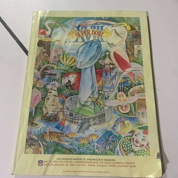 Other - NFL Super Bowl XVIII 1984 Program